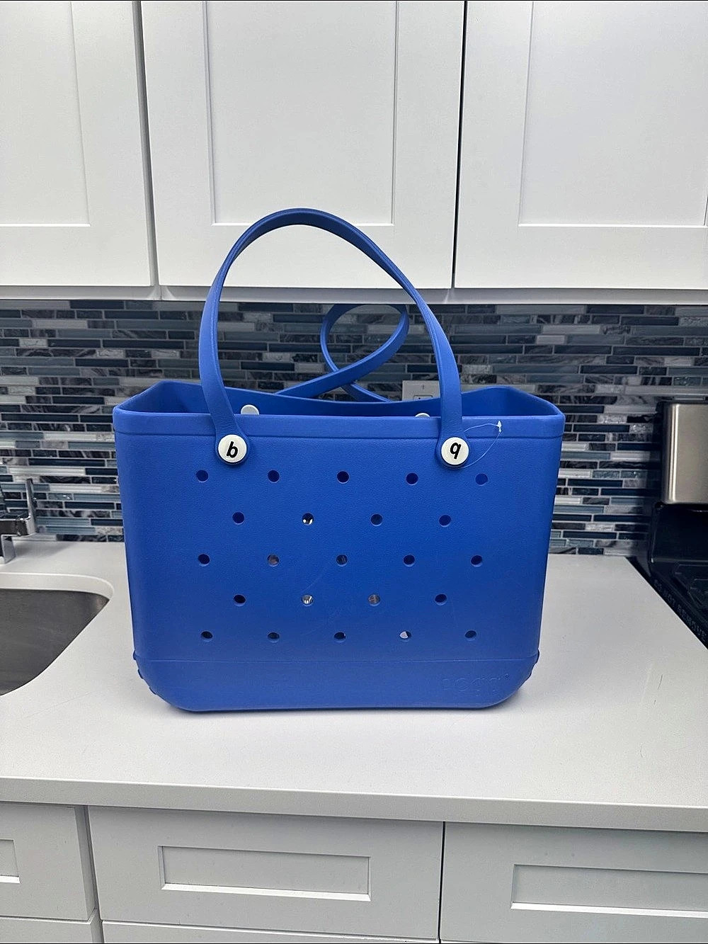 bagg Classic Tote Blue Tote Bag